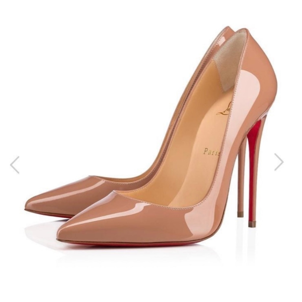 Authentic Christian Louboutin So Kate Patent Leather Shoes